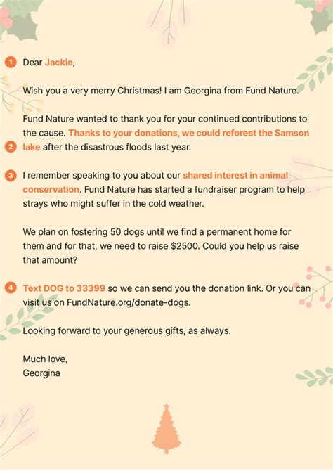 Write A Compelling Christmas Donation Letter This .